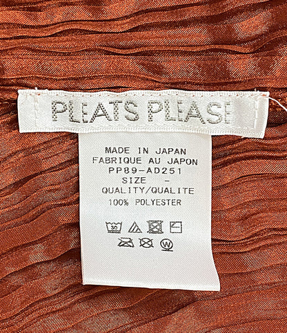 美品 PLEATS PLEASE ポンチョ 変形ポンチョ PP89-AD251 レディース SIZE - プリーツプリーズ