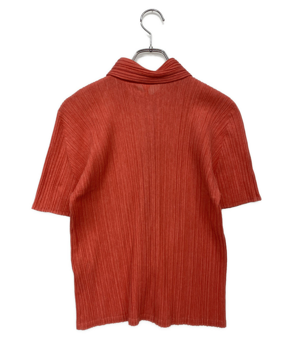 PLEATS PLEASE 半袖シャツ ピンク PP13-JJ571 レディース SIZE 3