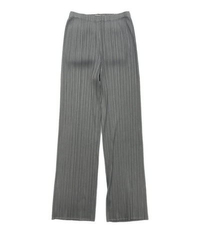 美品 PLEATS PLEASE パンツ グレー PP91-JF105 レディース SIZE 3 プリーツプリーズ