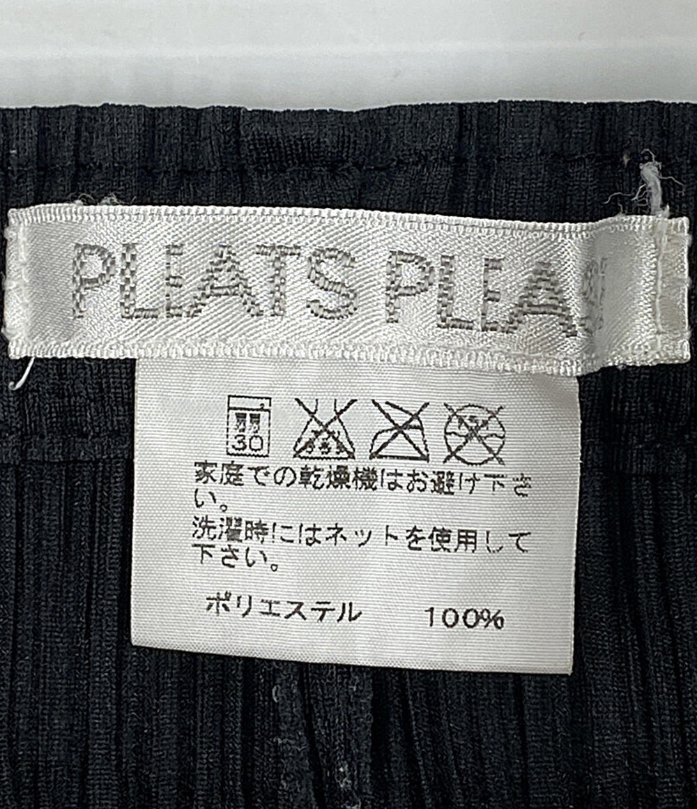 美品 PLEATS PLEASE パンツ ブラック PP91-JF181 レディース SIZE 4 プリーツプリーズ