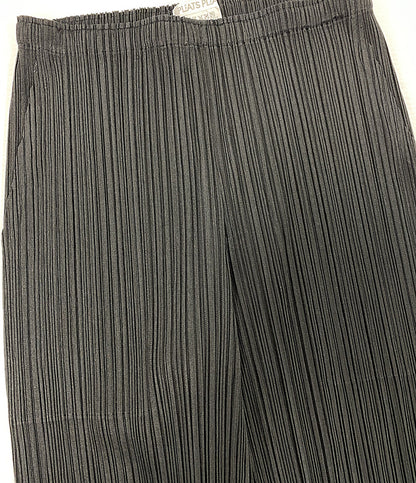 美品 PLEATS PLEASE パンツ ブラック PP91-JF181 レディース SIZE 4 プリーツプリーズ