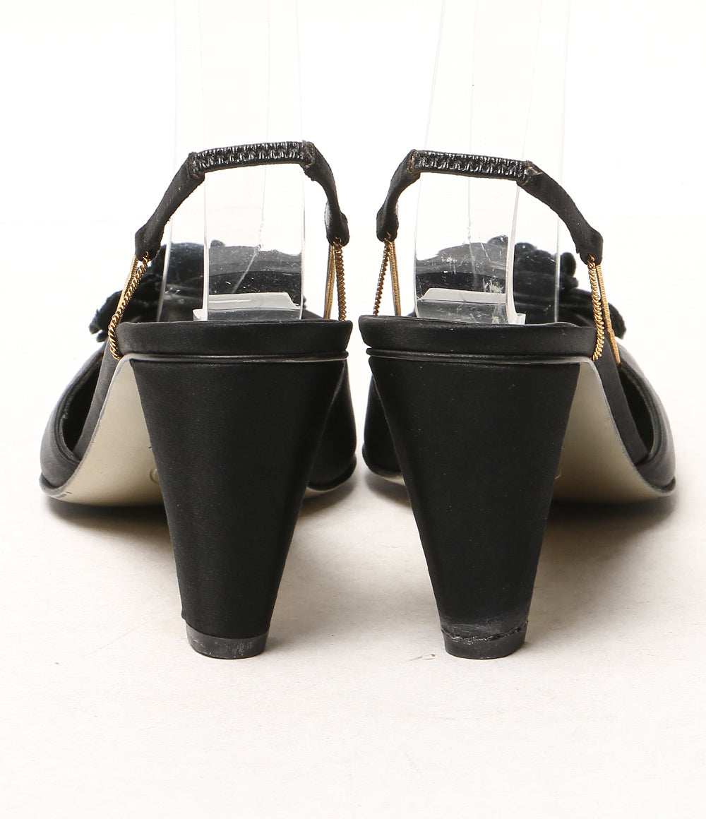 CHANEL パンプス カメリア チェーンパンプス レディース SIZE 36 シャネル