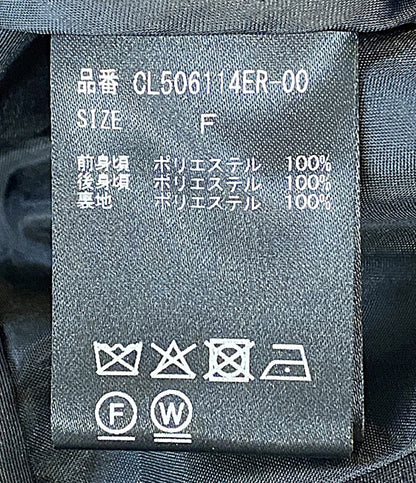 Curensology ベスト フリンジベスト ブラック CL506114ER-00 レディース SIZE F カレンソロジー