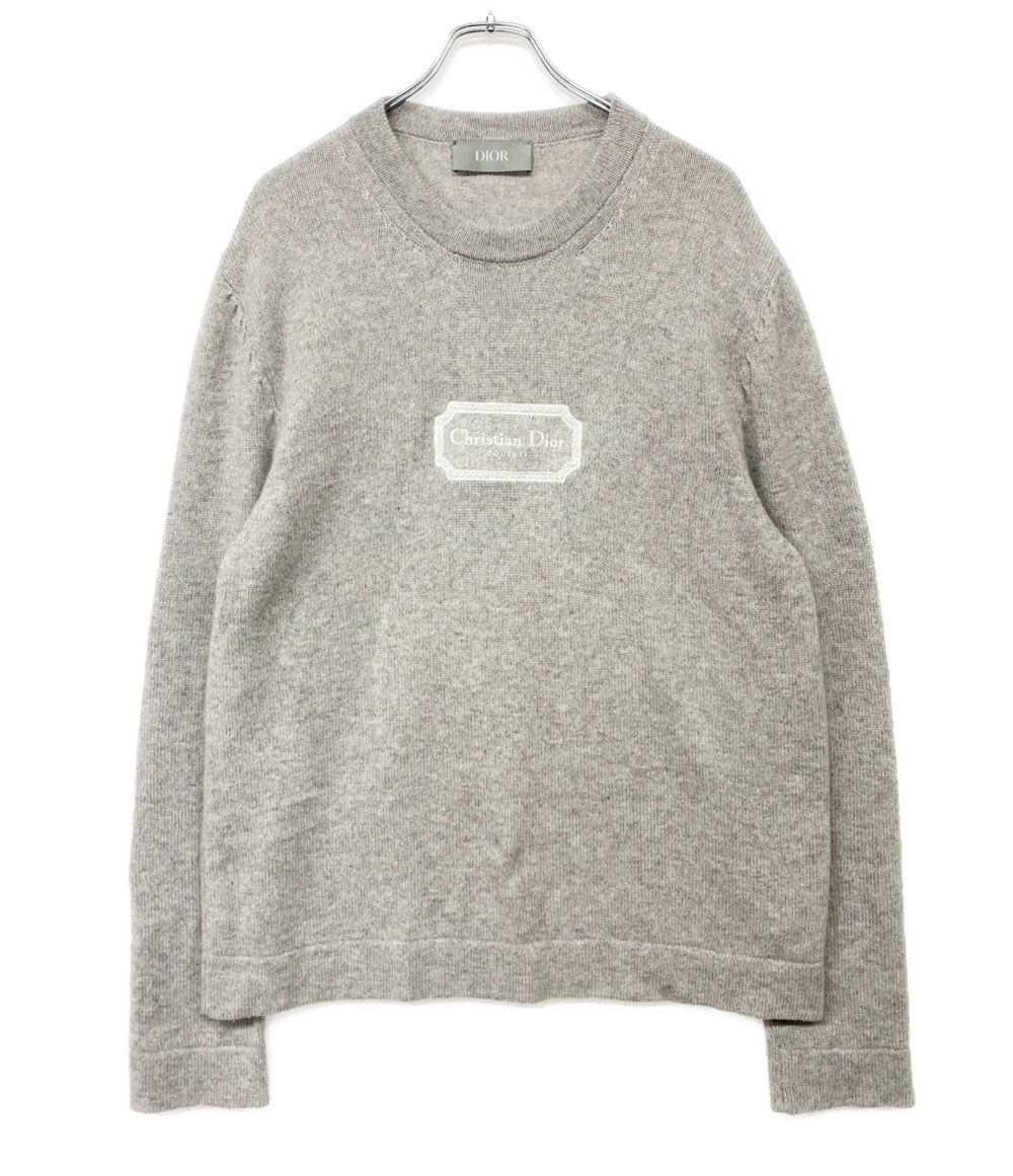DIOR HOMME ニット クチュール カシミヤ100 243M645AT474 メンズ SIZE