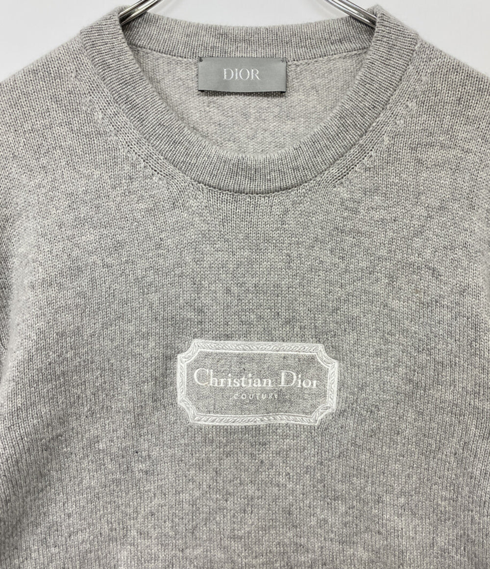 DIOR HOMME ニット クチュール カシミヤ100 243M645AT474 メンズ SIZE