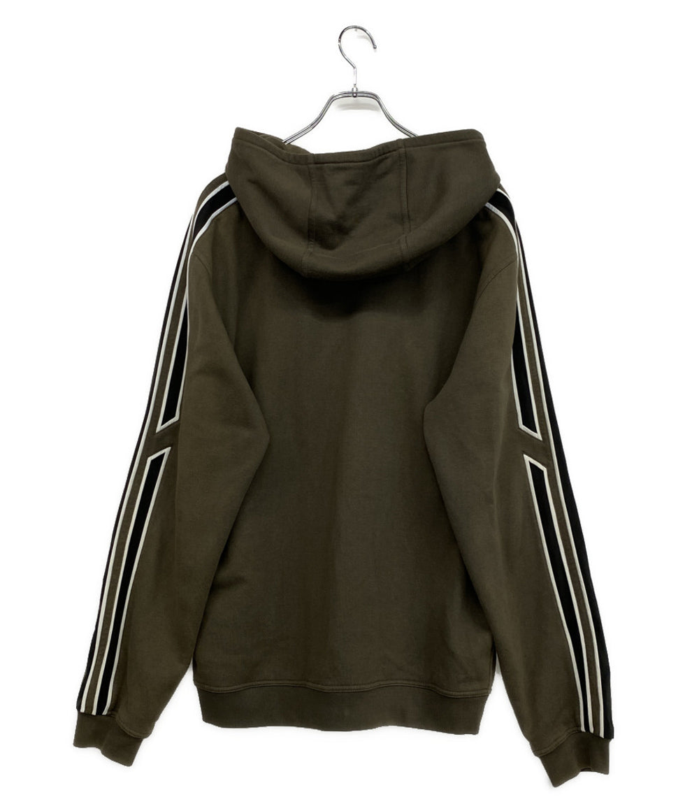 HERMES スウェットパーカー ランH ジップアップ メンズ SIZE XL
