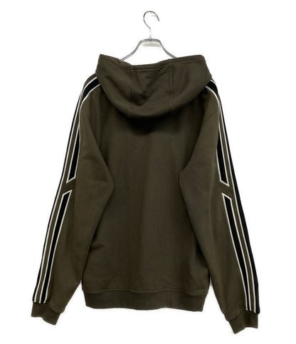 HERMES スウェットパーカー ランH ジップアップ メンズ SIZE XL エルメス