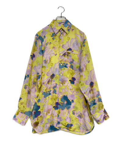 美品 STELLA McCARTNEY ブラウス シルクシャツ フラワー マルチカラー レディース SIZE 36 ステラマッカートニー