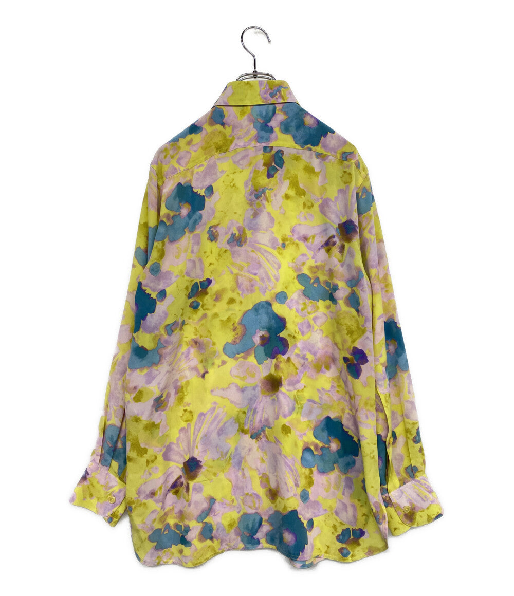 美品 STELLA McCARTNEY ブラウス シルクシャツ フラワー マルチカラー レディース SIZE 36 ステラマッカートニー