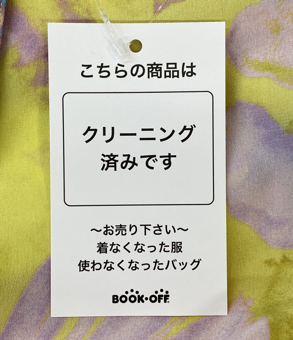 美品 STELLA McCARTNEY ブラウス シルクシャツ フラワー マルチカラー レディース SIZE 36 ステラマッカートニー