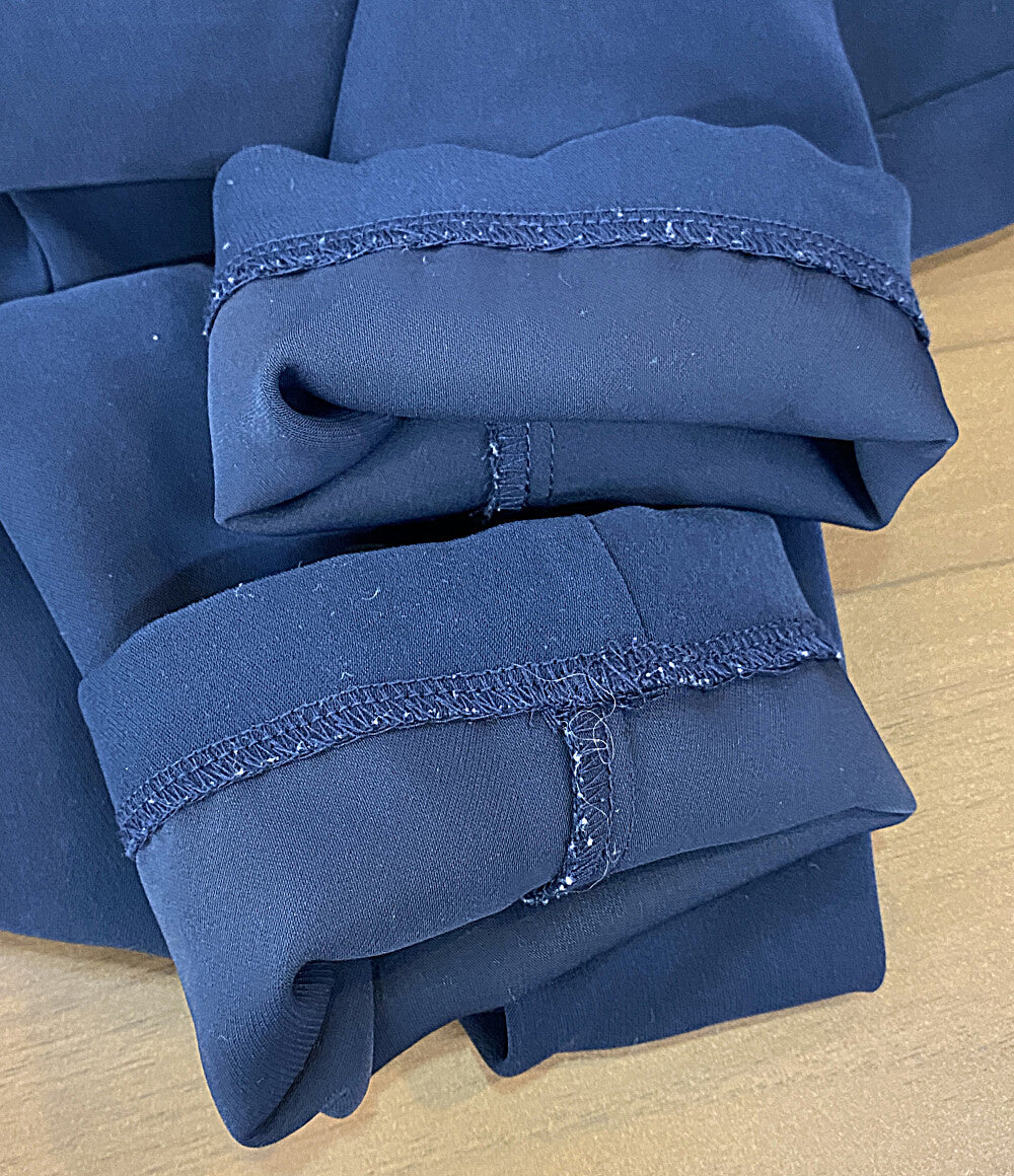 hue DAY TO EVENING ヒュー・デイ・トゥ・イブニング 長袖ワンピース パールワンピ 22W-010D レディース SIZE 38