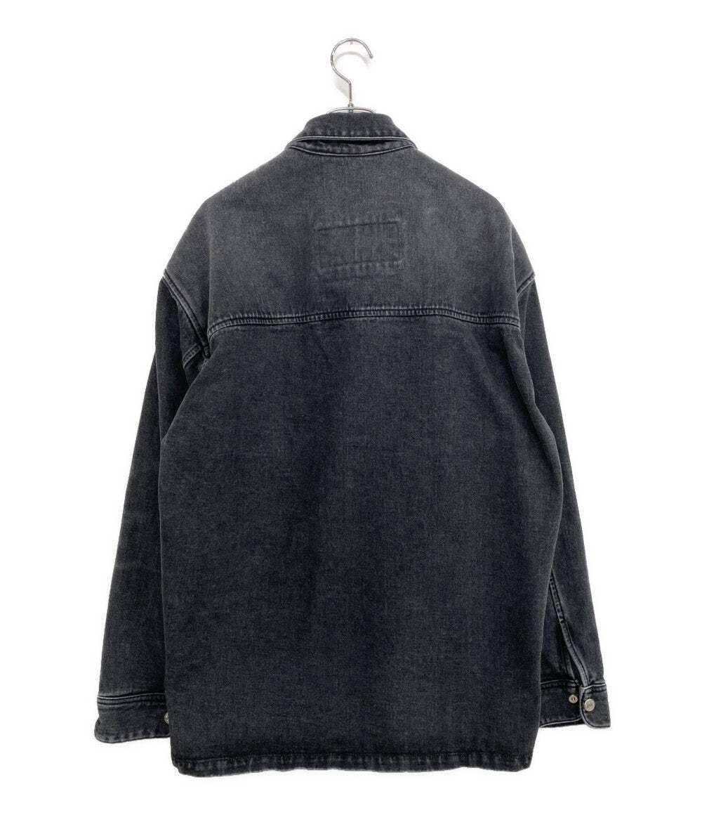 美品 AMI Alexandre Mattiussi アミアレクサンドルマテュッシ デニムジャケット スタッズデニムシャツ メンズ SIZE M