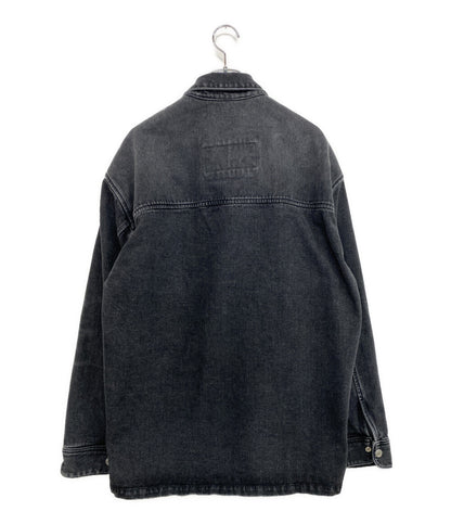 美品 AMI Alexandre Mattiussi アミアレクサンドルマテュッシ デニムジャケット スタッズデニムシャツ メンズ SIZE M