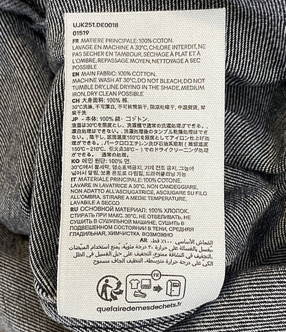 美品 AMI Alexandre Mattiussi アミアレクサンドルマテュッシ デニムジャケット スタッズデニムシャツ メンズ SIZE M