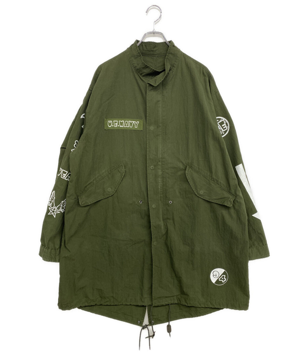 UNIFORM EXPERIMENT コート ジャケット カーキ UE-240000 メンズ SIZE 3 ユニフォームエクスペリメント