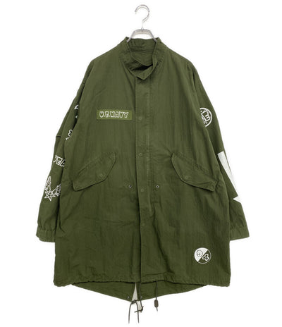UNIFORM EXPERIMENT コート ジャケット カーキ UE-240000 メンズ SIZE 3 ユニフォームエクスペリメント