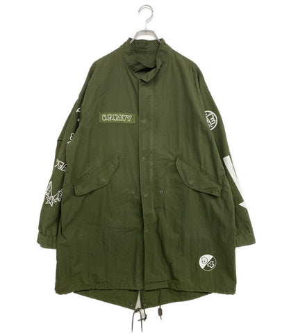 UNIFORM EXPERIMENT コート ジャケット カーキ UE-240000 メンズ SIZE 3 ユニフォームエクスペリメント