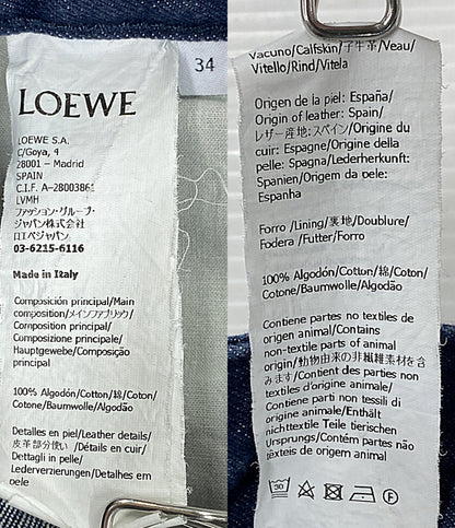 LOEWE デニムパンツ Fisherman Denim Jeans S359Y11XAT レディース SIZE 34 ロエベ