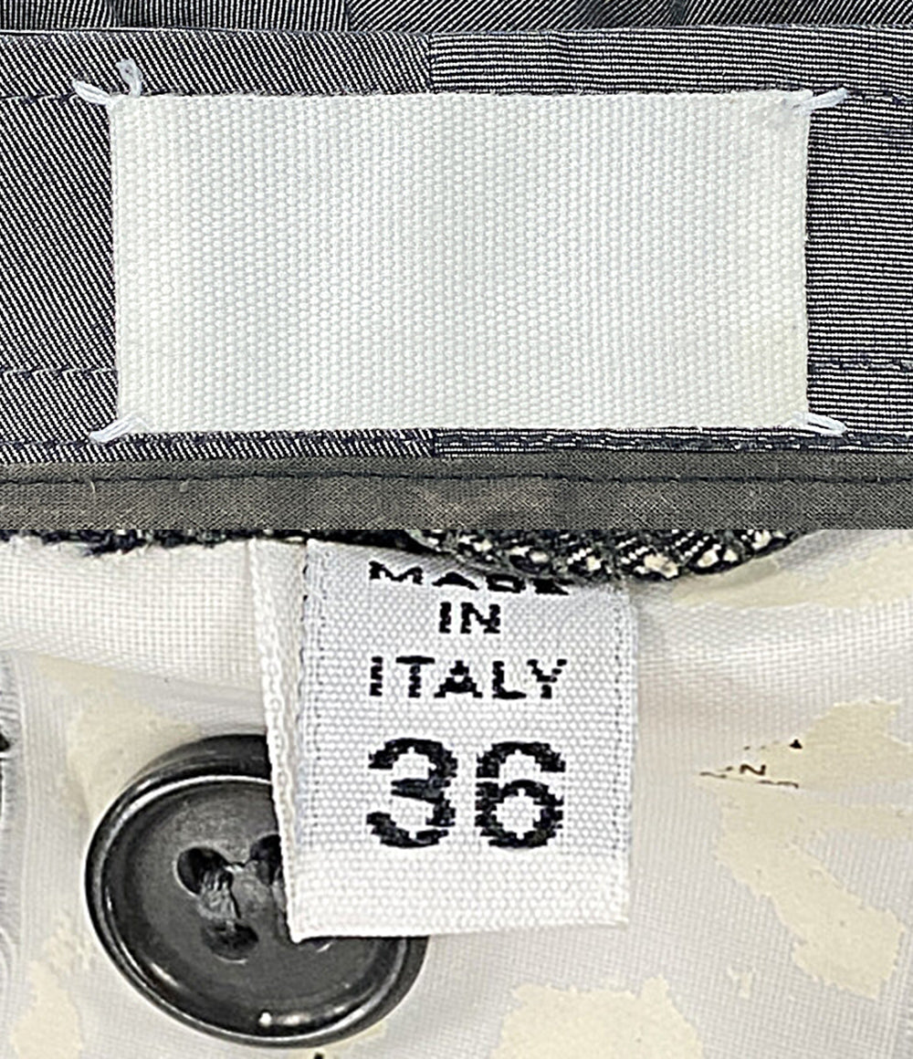 Maison Margiela パンツ コットントラウザー 白タグ ここのえ 03SS 631P16491429 レディース SIZE 36 メゾンマルジェラ