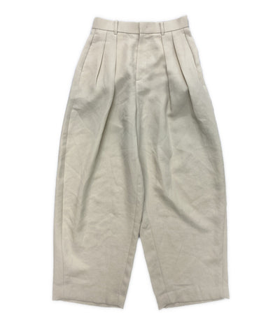Curensology プレーンタックパンツ 24SS CL405012ER-04 レディース SIZE 38 カレンソロジー