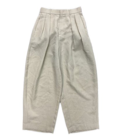 Curensology プレーンタックパンツ 24SS CL405012ER-04 レディース SIZE 38 カレンソロジー