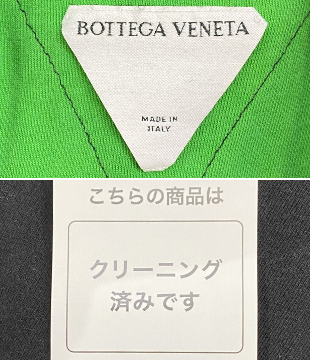【 ２２SS 】 ボッテガヴェネタ　半袖シャツ　パラキートグリーン　ポプリン BOTTEGA VENETA 半袖Tシャツ 22SS 661788 メンズ SIZE XL ボッテガ