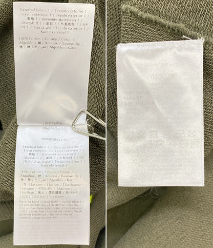 VALENTINO ショートパーカー カーキ Vロゴ レディース SIZE XS ヴァレンチノ