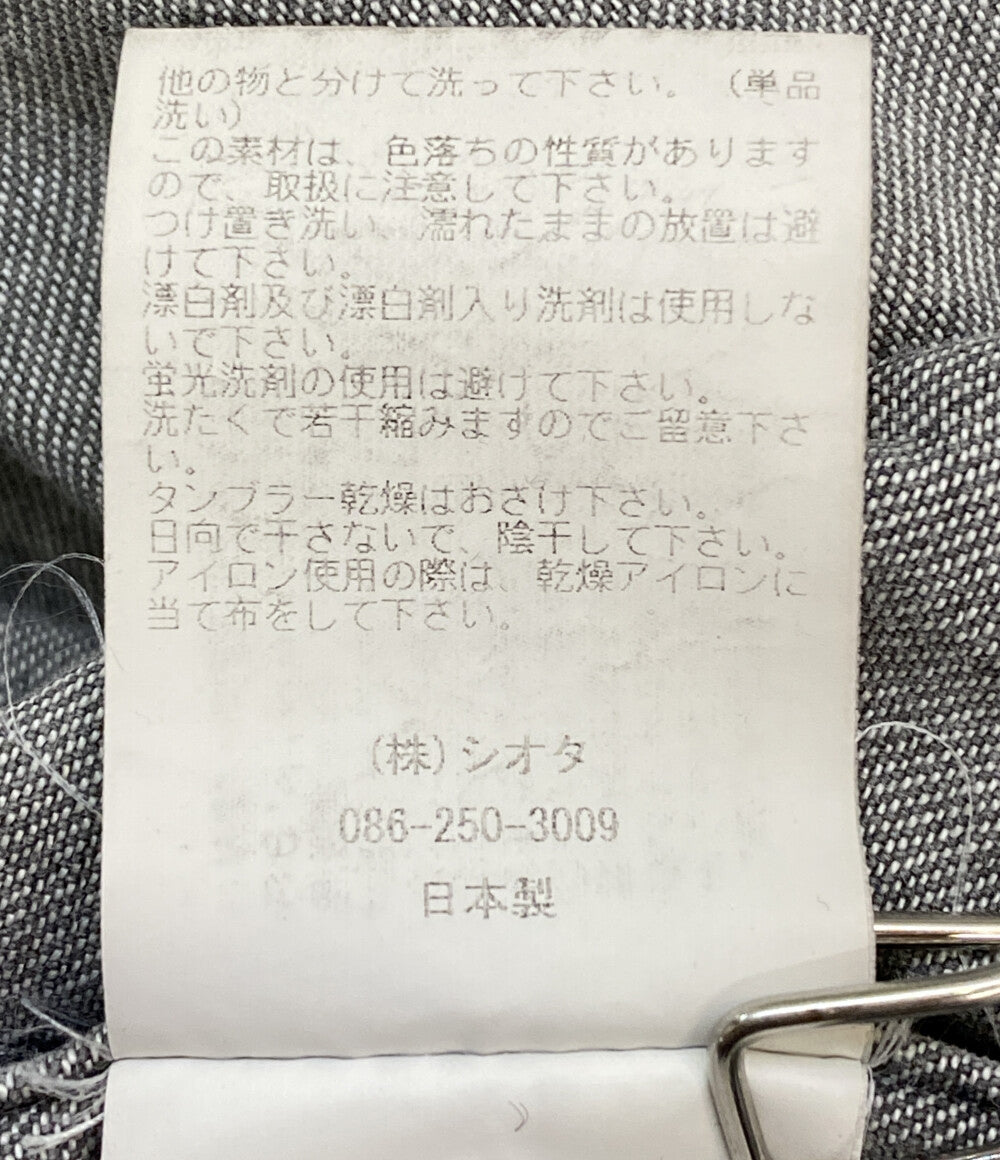 CIOTA 長袖シャツ DENIM B.D SHIRT SHLM-123 メンズ SIZE 6 シオタ