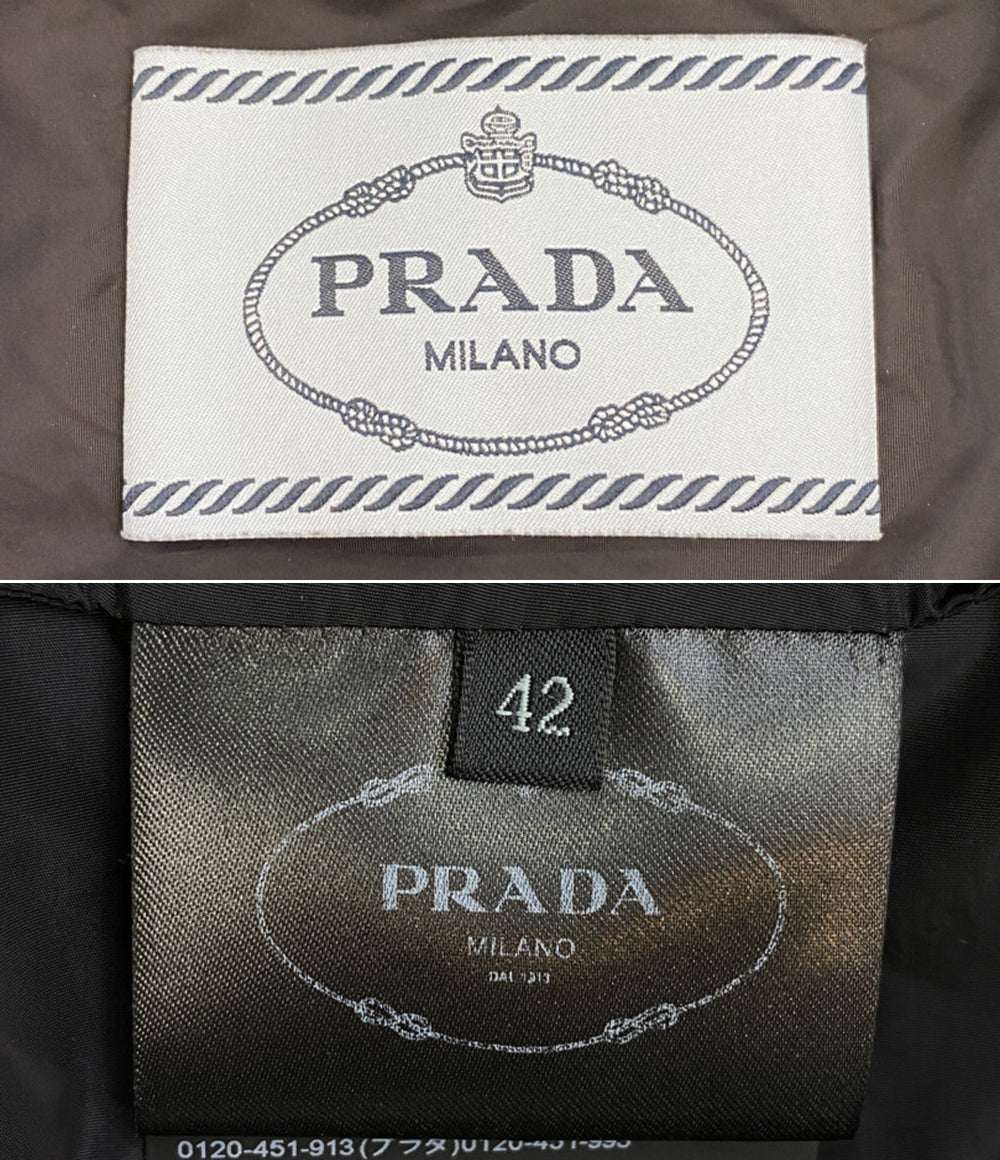 PRADA ジップアップナイロンジャケット 29Z597 R142 Q04 レディース SIZE 42 プラダ