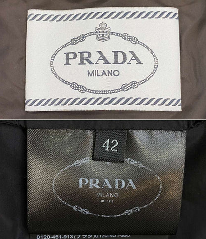 PRADA ジップアップナイロンジャケット 29Z597 R142 Q04 レディース SIZE 42 プラダ