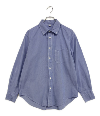 45RPM 長袖シャツ チェック ブルー 50430231 メンズ SIZE - ４５アールピーエム