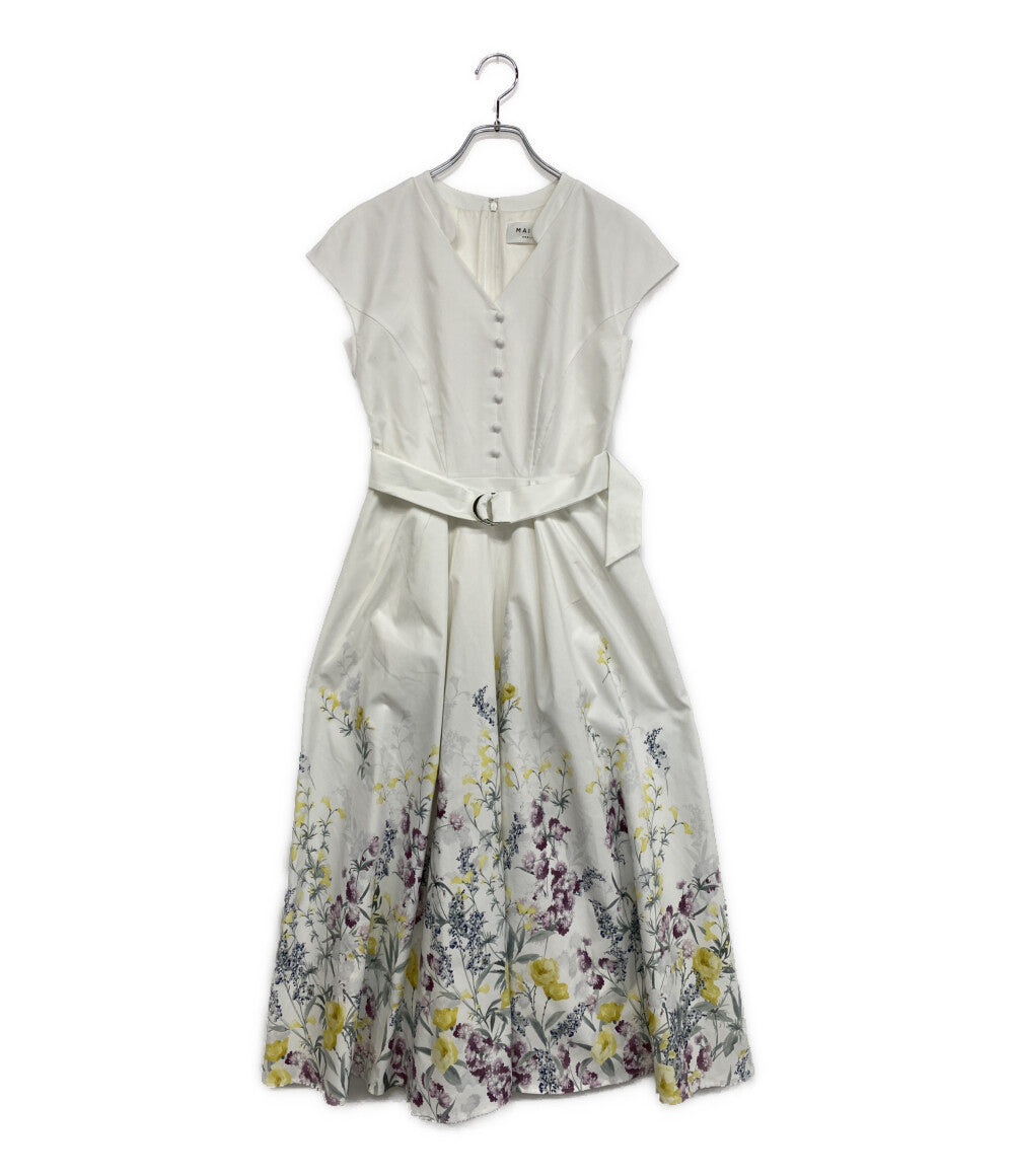 美品 MAISON HER LIP TO メゾン ハーリップトゥ ノースリーブワンピース 126130504 レディース SIZE S