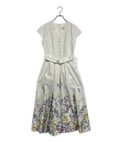 美品 MAISON HER LIP TO メゾン ハーリップトゥ ノースリーブワンピース 126130504 レディース SIZE S