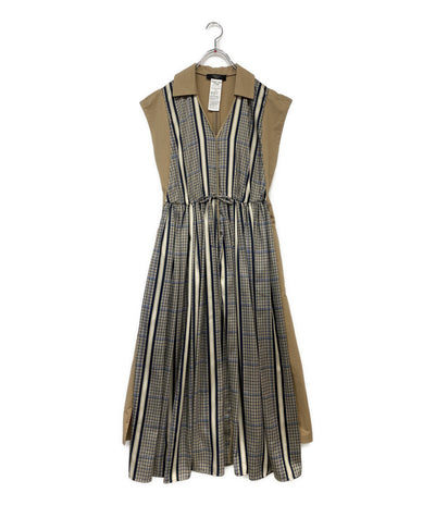 MAX MARA Weekend スキッパー切替ワンピース チェック 522601196 レディース SIZE 40 マックスマーラウィークエンド
