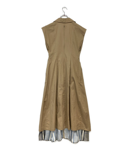 MAX MARA Weekend スキッパー切替ワンピース チェック 522601196 レディース SIZE 40 マックスマーラウィークエンド