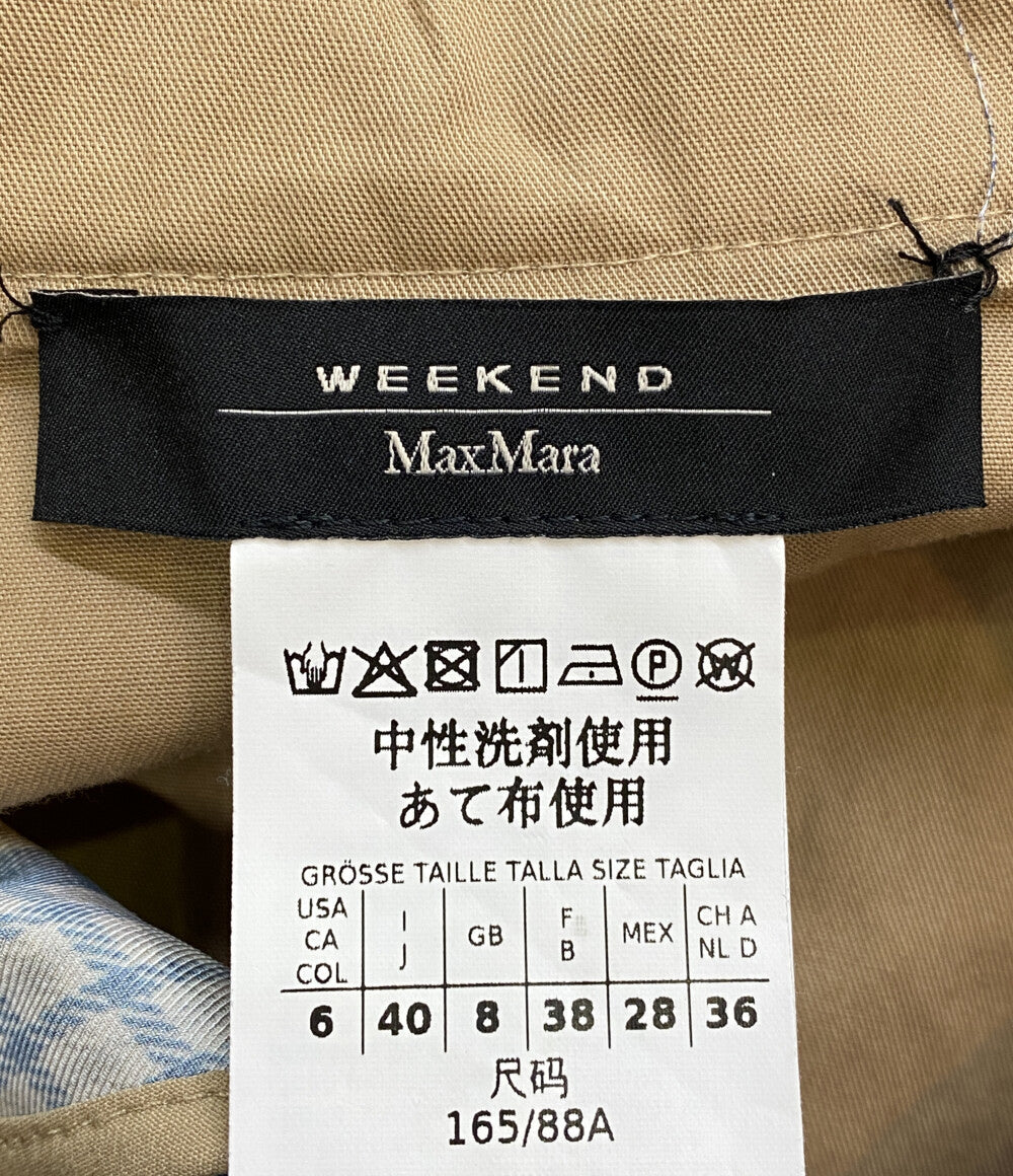 MAX MARA Weekend スキッパー切替ワンピース チェック 522601196 レディース SIZE 40 マックスマーラウィークエンド