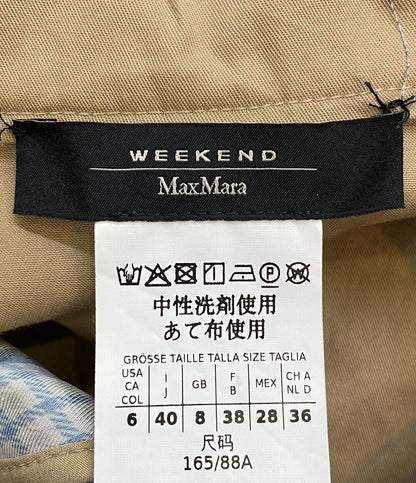 MAX MARA Weekend スキッパー切替ワンピース チェック 522601196 レディース SIZE 40 マックスマーラウィークエンド