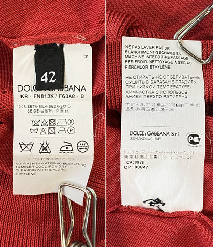 DOLCE & GABBANA シルク長袖ニット FN013K レディース SIZE 42 ドルチェアンドガッバーナ