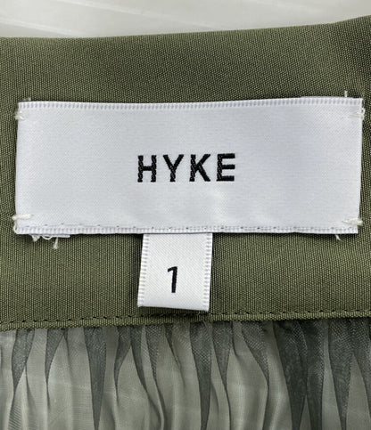 HYKE 181-14046 オーガンジープリーツスカート レディース SIZE 1 ハイク