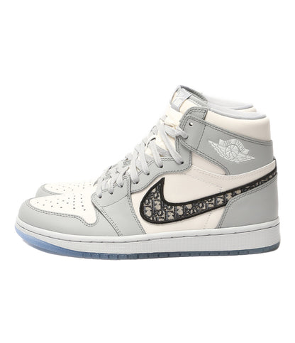 美品 NIKE ディオール スニーカー DIOR AIR JORDAN 1 HIGH OG CN8607-002 メンズ SIZE 26.5cm ナイキ