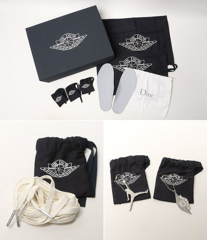 美品 NIKE ディオール スニーカー DIOR AIR JORDAN 1 HIGH OG CN8607-002 メンズ SIZE 26.5cm ナイキ