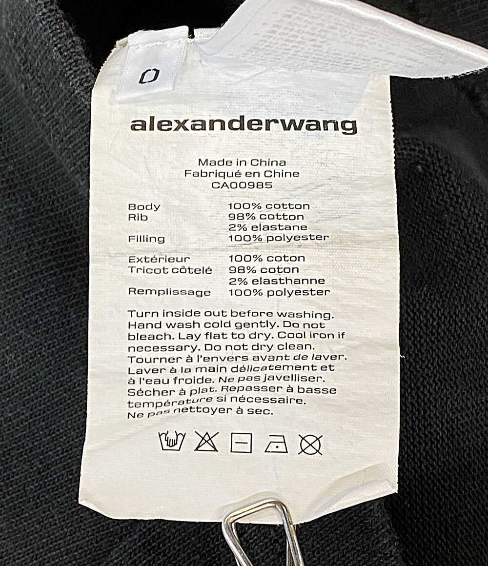 ALEXANDER WANG 半袖Ｔシャツ エンボス ロゴ レディース SIZE - アレキサンダーワン