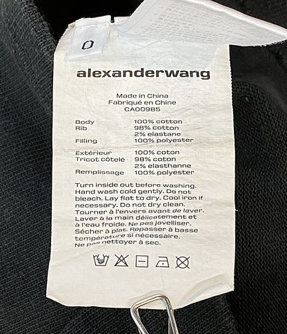 ALEXANDER WANG 半袖Ｔシャツ エンボス ロゴ レディース SIZE - アレキサンダーワン