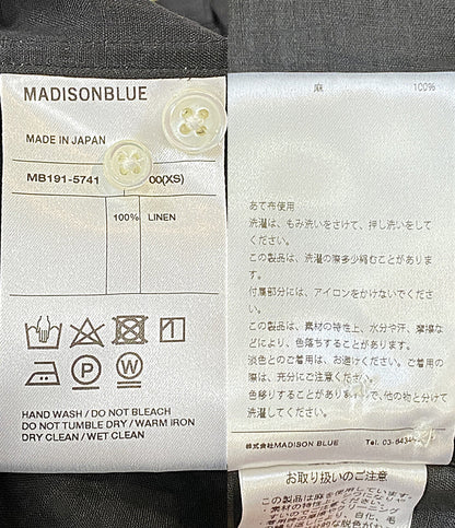 MADISONBLUE 長袖シャツ リネン MB191-5741 レディース SIZE XS マディソンブルー