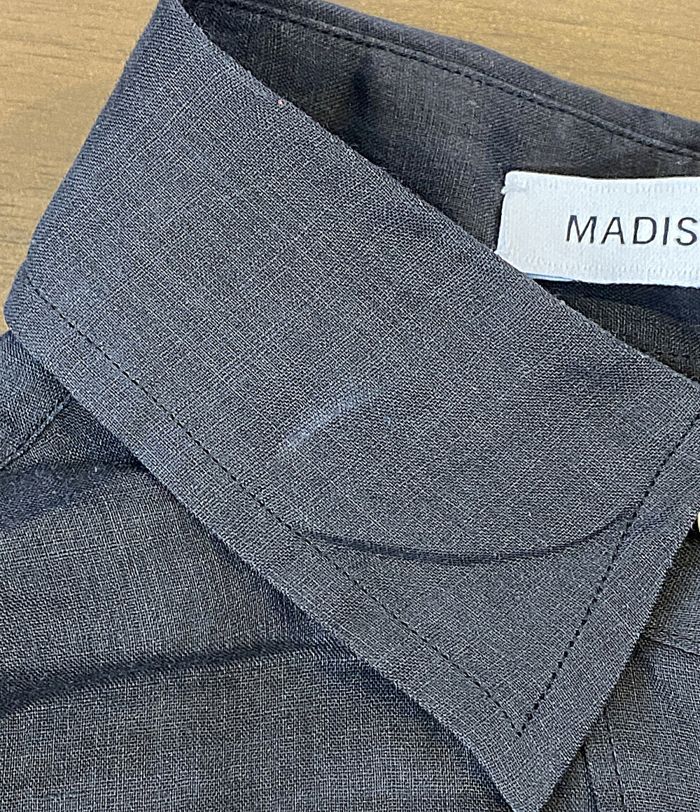 MADISONBLUE 長袖シャツ リネン MB191-5741 レディース SIZE XS マディソンブルー