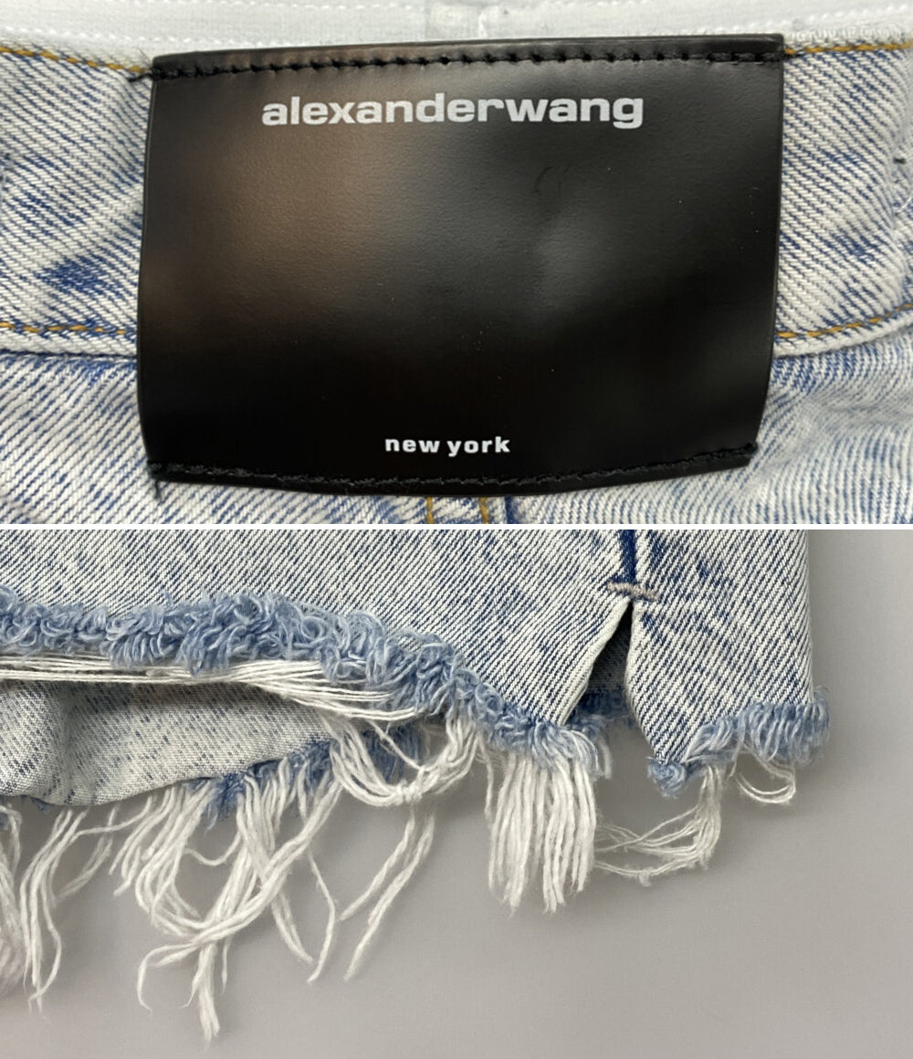 ALEXANDER WANG デニムショートパンツ レディース SIZE 24 アレキサンダーワン
