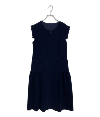 Rene ノースリーブワンピース 5136170 ネイビー Rチャーム 5136170 レディース SIZE 34 ルネ
