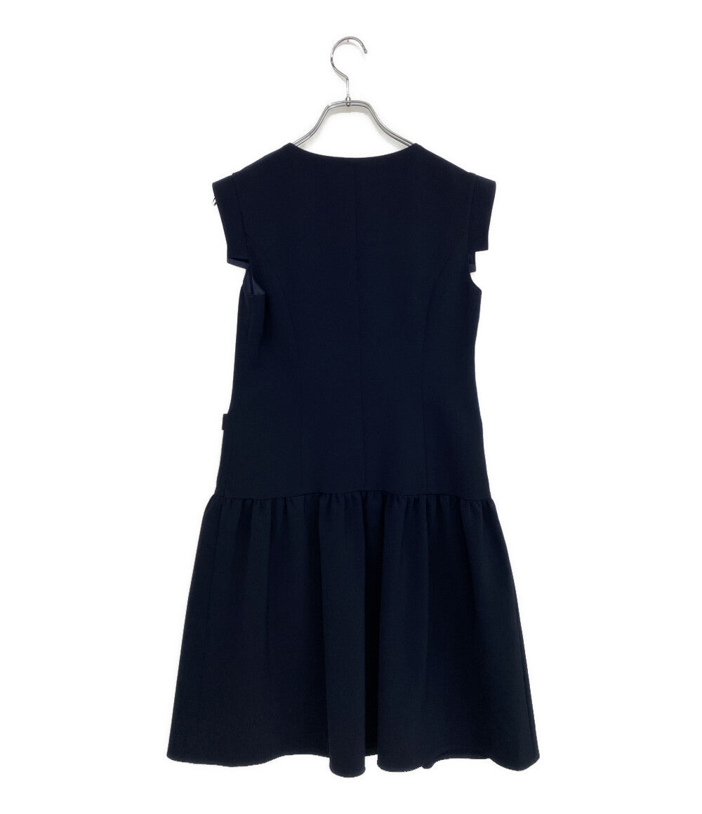 Rene ノースリーブワンピース 5136170 ネイビー Rチャーム 5136170 レディース SIZE 34 ルネ