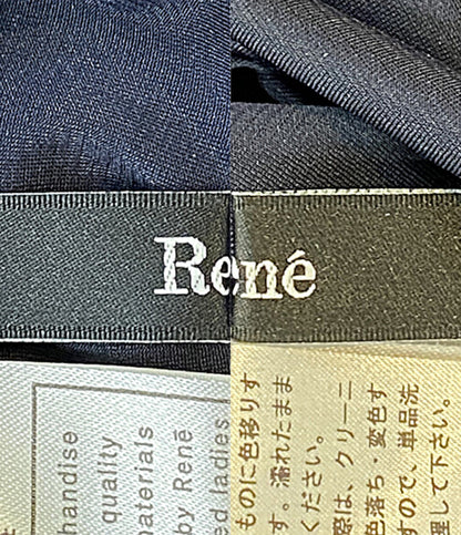 Rene ノースリーブワンピース 5136170 ネイビー Rチャーム 5136170 レディース SIZE 34 ルネ