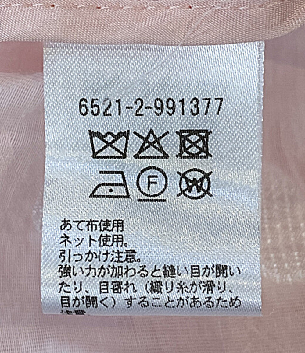 美品 Drawer 半袖ブラウス 6521-2-991377 レディース SIZE 38 ドゥロワー